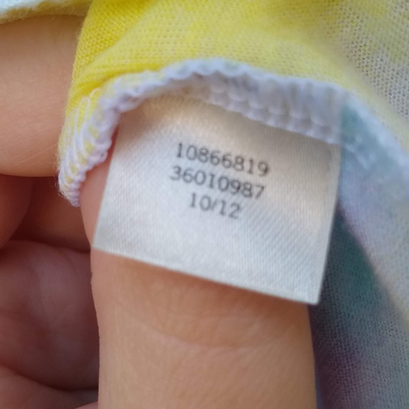 PINK Victoria's Secret Tie Dye Cropped T-Shirt - Picture 6 of 8